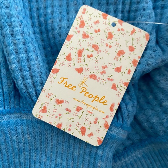 🚨SOLD🚨 NWT Free Peole Westend Blue Thermal - Picture 5 of 7